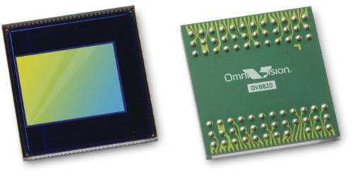 OmniVision представила 8-мегапиксельный сенсор для мобильной техники