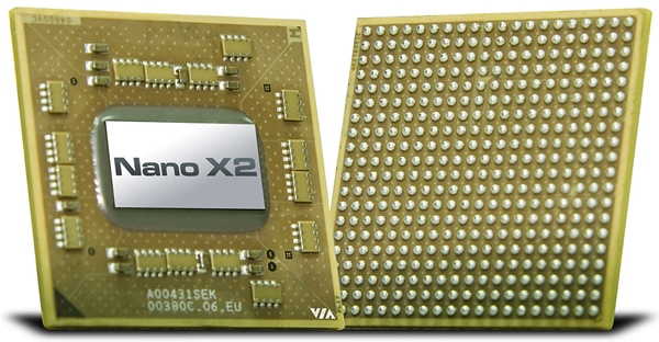 VIA анонсировала 2-ядерный процессор Nano X2