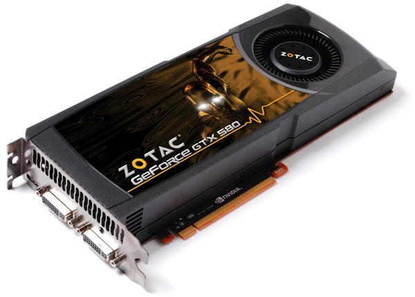 Zotac представила собственную видеокарту GeForce GTX 580
