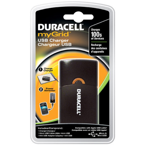 Duracell выпустила зарядное устройство с портом USB